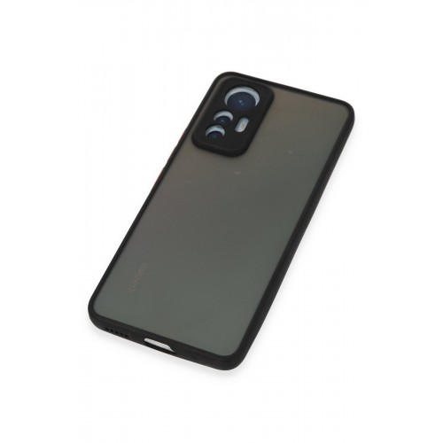 Newface Xiaomi Mi 12 Lite Kılıf Montreal Silikon Kapak - Siyah Newface Xiaomi Mi 12 Lite Kılıf Montreal Silikon Kapak - Siyah