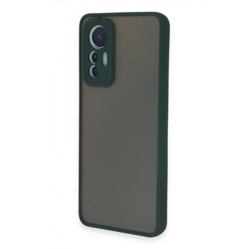 Newface Xiaomi Mi 12 Lite Kılıf Montreal Silikon Kapak - Yeşil Newface Xiaomi Mi 12 Lite Kılıf Montreal Silikon Kapak - Yeşil