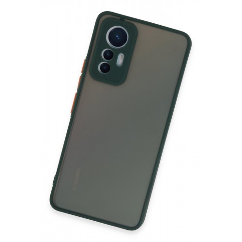 Newface Xiaomi Mi 12 Lite Kılıf Montreal Silikon Kapak - Yeşil Newface Xiaomi Mi 12 Lite Kılıf Montreal Silikon Kapak - Yeşil