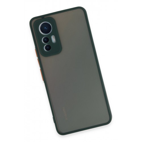 Newface Xiaomi Mi 12 Lite Kılıf Montreal Silikon Kapak - Yeşil Newface Xiaomi Mi 12 Lite Kılıf Montreal Silikon Kapak - Yeşil