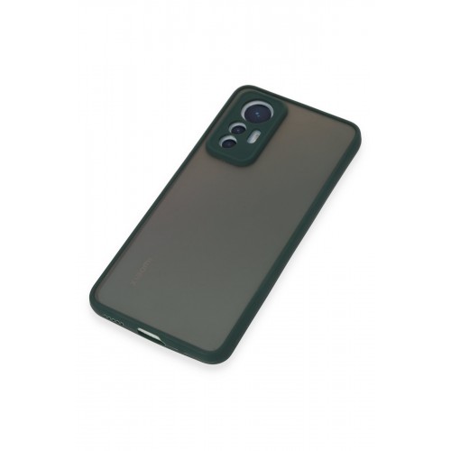 Newface Xiaomi Mi 12 Lite Kılıf Montreal Silikon Kapak - Yeşil Newface Xiaomi Mi 12 Lite Kılıf Montreal Silikon Kapak - Yeşil