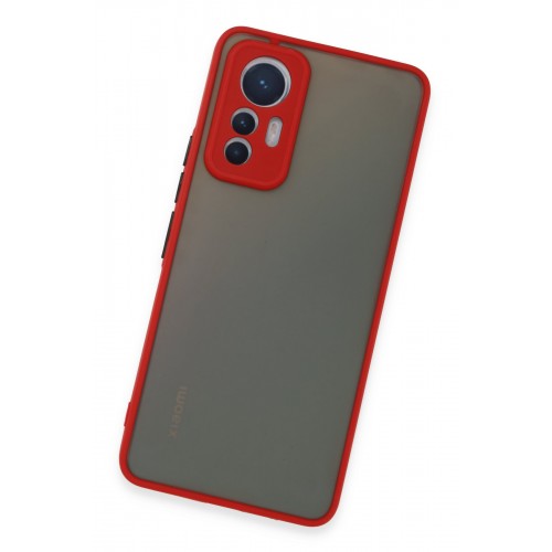 Newface Xiaomi Mi 12 Lite Kılıf Montreal Silikon Kapak - Kırmızı Newface Xiaomi Mi 12 Lite Kılıf Montreal Silikon Kapak - Kırmızı