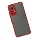 Newface Xiaomi Mi 12 Lite Kılıf Montreal Silikon Kapak - Kırmızı Newface Xiaomi Mi 12 Lite Kılıf Montreal Silikon Kapak - Kırmızı