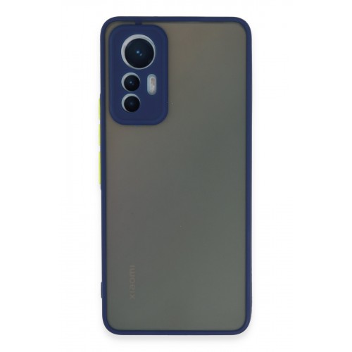Newface Xiaomi Mi 12 Lite Kılıf Montreal Silikon Kapak - Lacivert Newface Xiaomi Mi 12 Lite Kılıf Montreal Silikon Kapak - Lacivert
