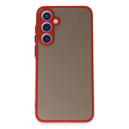 Newface Samsung Galaxy S23 Kılıf Montreal Silikon Kapak - Kırmızı Newface Samsung Galaxy S23 Kılıf Montreal Silikon Kapak - Kırmızı