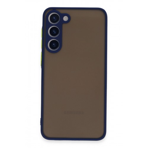 Newface Samsung Galaxy S23 Plus Kılıf Montreal Silikon Kapak - Lacivert Newface Samsung Galaxy S23 Plus Kılıf Montreal Silikon Kapak - Lacivert