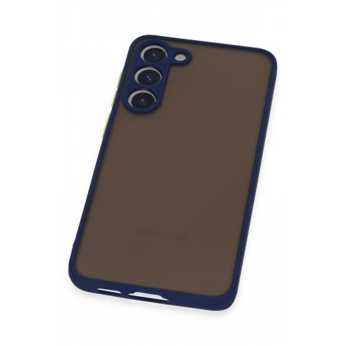 Newface Samsung Galaxy S23 Plus Kılıf Montreal Silikon Kapak - Lacivert Newface Samsung Galaxy S23 Plus Kılıf Montreal Silikon Kapak - Lacivert