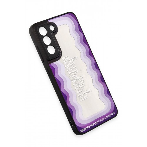 Newface Samsung Galaxy S21 FE Kılıf Mirror Desenli Kapak - Mirror - 5 Newface Samsung Galaxy S21 FE Kılıf Mirror Desenli Kapak - Mirror - 5