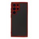 Newface Samsung Galaxy S23 Ultra Kılıf Montreal Silikon Kapak - Kırmızı Newface Samsung Galaxy S23 Ultra Kılıf Montreal Silikon Kapak - Kırmızı