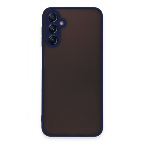 Newface Samsung Galaxy A14 4G Kılıf Montreal Silikon Kapak - Lacivert Newface Samsung Galaxy A14 4G Kılıf Montreal Silikon Kapak - Lacivert