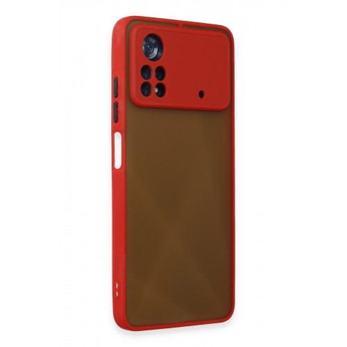 Newface Xiaomi Poco X4 Pro 5G Kılıf Montreal Silikon Kapak - Kırmızı Newface Xiaomi Poco X4 Pro 5G Kılıf Montreal Silikon Kapak - Kırmızı
