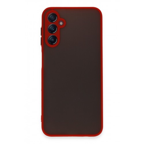 Newface Samsung Galaxy A24 4G Kılıf Montreal Silikon Kapak - Kırmızı Newface Samsung Galaxy A24 4G Kılıf Montreal Silikon Kapak - Kırmızı