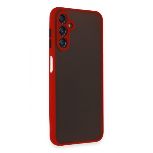 Newface Samsung Galaxy A24 4G Kılıf Montreal Silikon Kapak - Kırmızı Newface Samsung Galaxy A24 4G Kılıf Montreal Silikon Kapak - Kırmızı