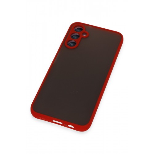 Newface Samsung Galaxy A24 4G Kılıf Montreal Silikon Kapak - Kırmızı Newface Samsung Galaxy A24 4G Kılıf Montreal Silikon Kapak - Kırmızı