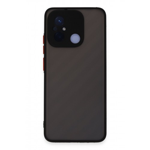 Newface Xiaomi Redmi 12C Kılıf Montreal Silikon Kapak - Siyah Newface Xiaomi Redmi 12C Kılıf Montreal Silikon Kapak - Siyah