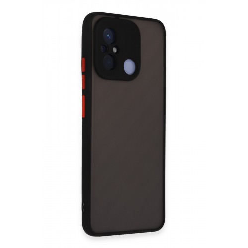 Newface Xiaomi Redmi 12C Kılıf Montreal Silikon Kapak - Siyah Newface Xiaomi Redmi 12C Kılıf Montreal Silikon Kapak - Siyah