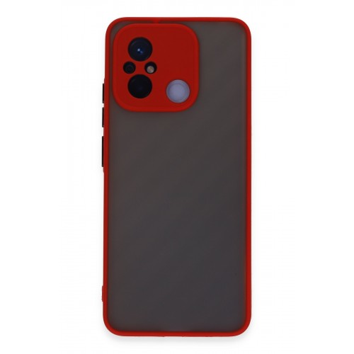 Newface Xiaomi Redmi 12C Kılıf Montreal Silikon Kapak - Kırmızı Newface Xiaomi Redmi 12C Kılıf Montreal Silikon Kapak - Kırmızı
