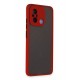 Newface Xiaomi Redmi 12C Kılıf Montreal Silikon Kapak - Kırmızı Newface Xiaomi Redmi 12C Kılıf Montreal Silikon Kapak - Kırmızı