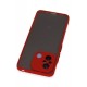 Newface Xiaomi Redmi 12C Kılıf Montreal Silikon Kapak - Kırmızı Newface Xiaomi Redmi 12C Kılıf Montreal Silikon Kapak - Kırmızı