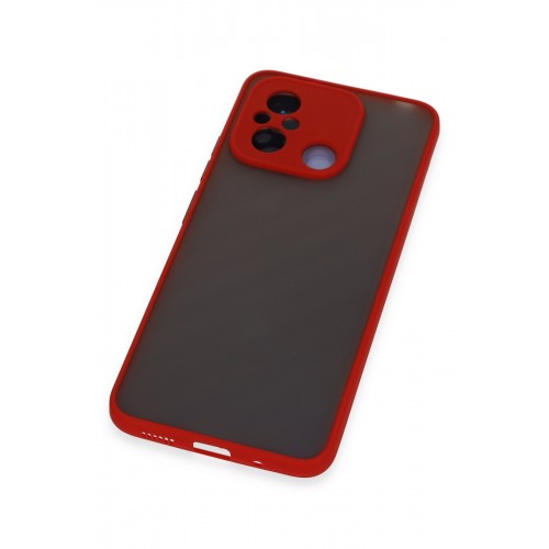 Newface Xiaomi Redmi 12C Kılıf Montreal Silikon Kapak - Kırmızı Newface Xiaomi Redmi 12C Kılıf Montreal Silikon Kapak - Kırmızı