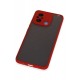 Newface Xiaomi Redmi 12C Kılıf Montreal Silikon Kapak - Kırmızı Newface Xiaomi Redmi 12C Kılıf Montreal Silikon Kapak - Kırmızı