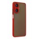 Newface Realme C55 Kılıf Montreal Silikon Kapak - Kırmızı Newface Realme C55 Kılıf Montreal Silikon Kapak - Kırmızı