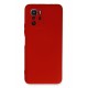 Newface Xiaomi Poco X3 GT Kılıf Nano içi Kadife Silikon - Kırmızı Newface Xiaomi Poco X3 GT Kılıf Nano içi Kadife Silikon - Kırmızı