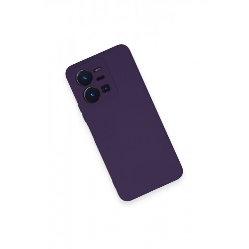 Newface Vivo Y35 Kılıf Nano içi Kadife Silikon - Mor Newface Vivo Y35 Kılıf Nano içi Kadife Silikon - Mor