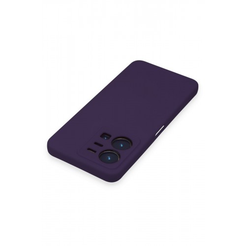 Newface Vivo Y35 Kılıf Nano içi Kadife Silikon - Mor Newface Vivo Y35 Kılıf Nano içi Kadife Silikon - Mor