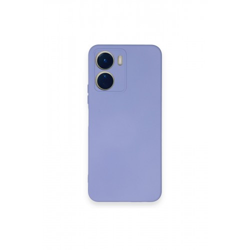 Newface Vivo Y16 Kılıf Nano içi Kadife Silikon - Lila Newface Vivo Y16 Kılıf Nano içi Kadife Silikon - Lila