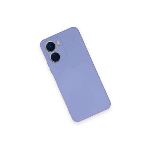 Newface Vivo Y16 Kılıf Nano içi Kadife Silikon - Lila Newface Vivo Y16 Kılıf Nano içi Kadife Silikon - Lila