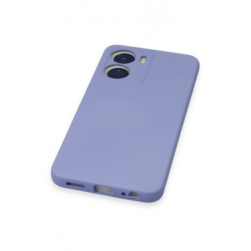Newface Vivo Y16 Kılıf Nano içi Kadife Silikon - Lila Newface Vivo Y16 Kılıf Nano içi Kadife Silikon - Lila