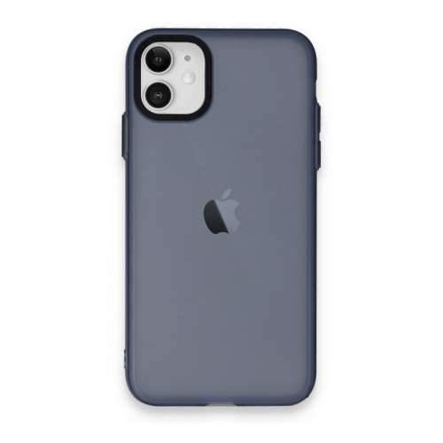Newface iPhone 11 Kılıf Modos Metal Kapak - Lacivert Newface iPhone 11 Kılıf Modos Metal Kapak - Lacivert