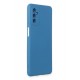 Newface Samsung Galaxy M52 5G Kılıf Nano içi Kadife Silikon - Mavi Newface Samsung Galaxy M52 5G Kılıf Nano içi Kadife Silikon - Mavi