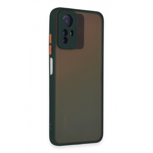Newface Xiaomi Redmi Note 12S Kılıf Montreal Silikon Kapak - Yeşil Newface Xiaomi Redmi Note 12S Kılıf Montreal Silikon Kapak - Yeşil