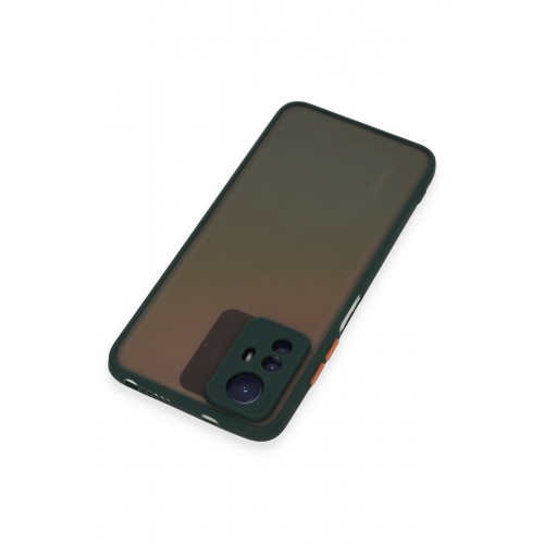 Newface Xiaomi Redmi Note 12S Kılıf Montreal Silikon Kapak - Yeşil Newface Xiaomi Redmi Note 12S Kılıf Montreal Silikon Kapak - Yeşil