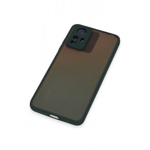 Newface Xiaomi Redmi Note 12S Kılıf Montreal Silikon Kapak - Yeşil Newface Xiaomi Redmi Note 12S Kılıf Montreal Silikon Kapak - Yeşil