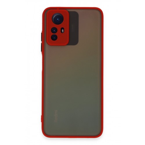 Newface Xiaomi Redmi Note 12S Kılıf Montreal Silikon Kapak - Kırmızı Newface Xiaomi Redmi Note 12S Kılıf Montreal Silikon Kapak - Kırmızı