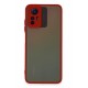 Newface Xiaomi Redmi Note 12S Kılıf Montreal Silikon Kapak - Kırmızı Newface Xiaomi Redmi Note 12S Kılıf Montreal Silikon Kapak - Kırmızı