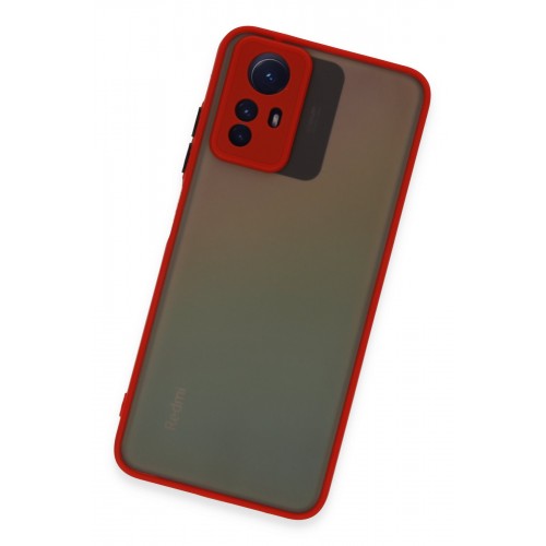 Newface Xiaomi Redmi Note 12S Kılıf Montreal Silikon Kapak - Kırmızı Newface Xiaomi Redmi Note 12S Kılıf Montreal Silikon Kapak - Kırmızı
