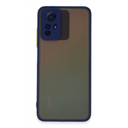 Newface Xiaomi Redmi Note 12S Kılıf Montreal Silikon Kapak - Lacivert Newface Xiaomi Redmi Note 12S Kılıf Montreal Silikon Kapak - Lacivert