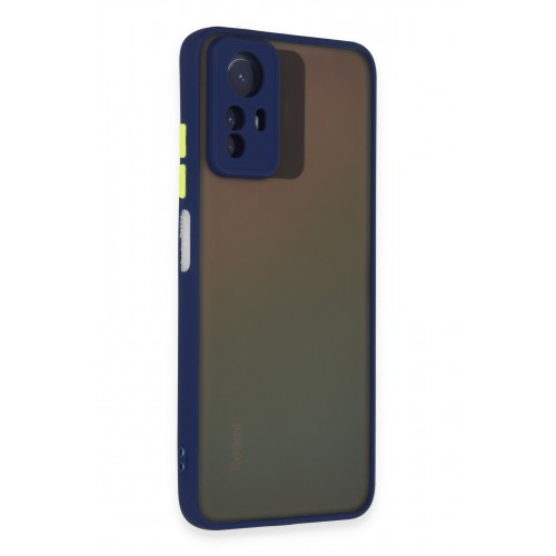 Newface Xiaomi Redmi Note 12S Kılıf Montreal Silikon Kapak - Lacivert Newface Xiaomi Redmi Note 12S Kılıf Montreal Silikon Kapak - Lacivert