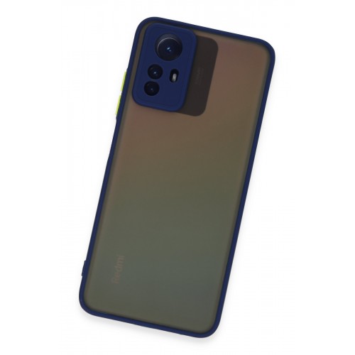 Newface Xiaomi Redmi Note 12S Kılıf Montreal Silikon Kapak - Lacivert Newface Xiaomi Redmi Note 12S Kılıf Montreal Silikon Kapak - Lacivert