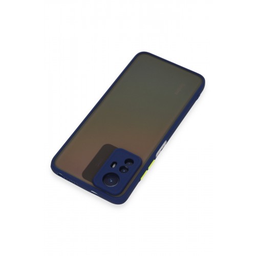 Newface Xiaomi Redmi Note 12S Kılıf Montreal Silikon Kapak - Lacivert Newface Xiaomi Redmi Note 12S Kılıf Montreal Silikon Kapak - Lacivert