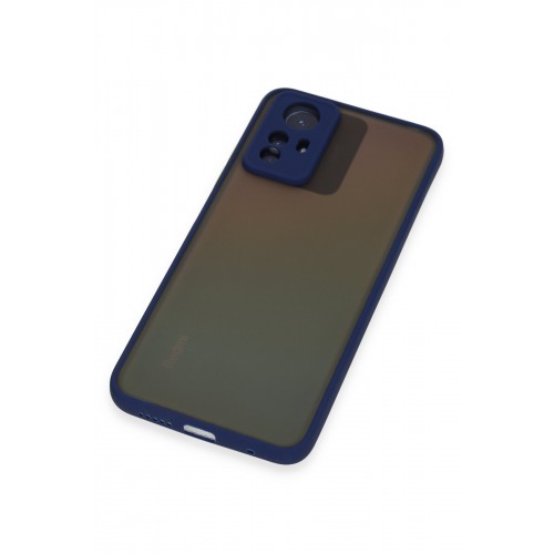 Newface Xiaomi Redmi Note 12S Kılıf Montreal Silikon Kapak - Lacivert Newface Xiaomi Redmi Note 12S Kılıf Montreal Silikon Kapak - Lacivert