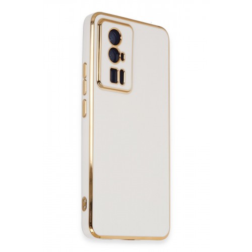 Newface Xiaomi Poco F5 Pro Kılıf Volet Silikon - Beyaz Newface Xiaomi Poco F5 Pro Kılıf Volet Silikon - Beyaz