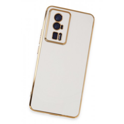 Newface Xiaomi Poco F5 Pro Kılıf Volet Silikon - Beyaz Newface Xiaomi Poco F5 Pro Kılıf Volet Silikon - Beyaz