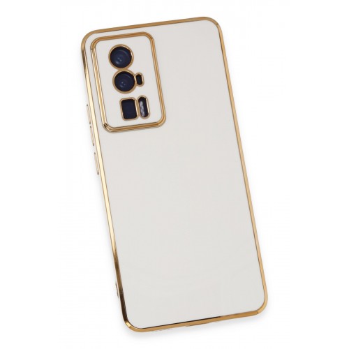 Newface Xiaomi Poco F5 Pro Kılıf Volet Silikon - Beyaz Newface Xiaomi Poco F5 Pro Kılıf Volet Silikon - Beyaz