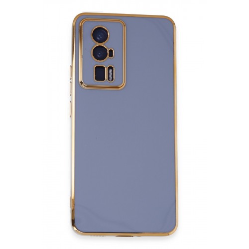 Newface Xiaomi Poco F5 Pro Kılıf Volet Silikon - Mavi Newface Xiaomi Poco F5 Pro Kılıf Volet Silikon - Mavi