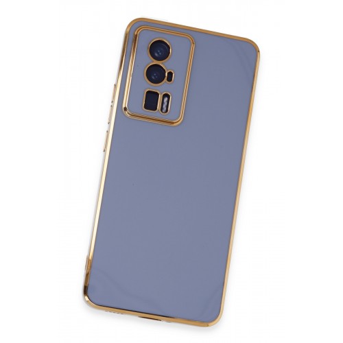 Newface Xiaomi Poco F5 Pro Kılıf Volet Silikon - Mavi Newface Xiaomi Poco F5 Pro Kılıf Volet Silikon - Mavi